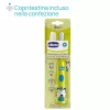 Chicco Elemes fogkefe rezgőfejjel 3év+ Tigris #CH01208511