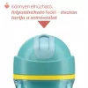 Chicco Sport Cup duplafalú szívószálas kulacs 266ml Türkiz #ch00699125