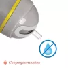 Chicco Sport Cup duplafalú szívószálas kulacs 266ml Szürke #ch00699135