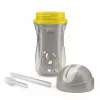 Chicco Sport Cup duplafalú szívószálas kulacs 266ml Szürke #ch00699135