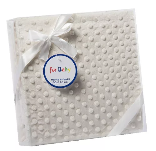 Gamberritos takaró #80x110cm #plüss buborékos anyagú #9999 #bézs