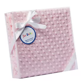   Gamberritos takaró #80x110cm #plüss buborékos anyagú #9999 #rózsaszín
