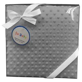   Gamberritos takaró #80x110cm #plüss buborékos anyagú #9999 #szürke