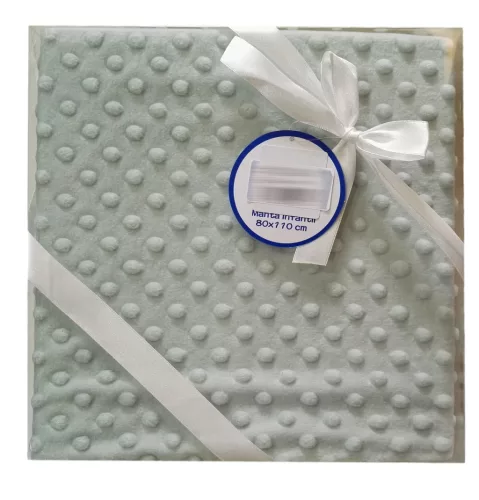 Gamberritos takaró #80x110cm #plüss buborékos anyagú #9999 #zöld