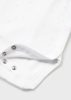 Mayoral Body rövidujjú #4-6 hó #70cm #Blanco-cielo #1748