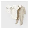Mayoral 3 részes együttes #4-6 hó #70cm #Beige #1752