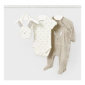 Mayoral 3 részes együttes #4-6 hó #70cm #Beige #1752