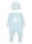 Boboli kötött Rugi sapkával #3 hó #62cm #Sky Blue #747086-2000 KIFUTÓ