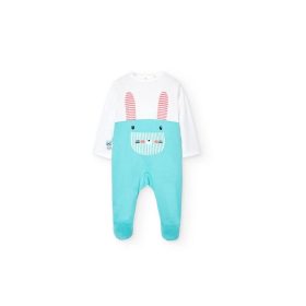   Boboli Rugi pamut hosszú ujjú #3 hó #62cm #Jade #118066-4654