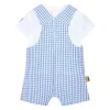 Boboli Kantáros nadrág pólóval #9 hó 74cm White-Blue #128191-1100