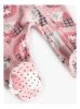 Boboli Rugi plüss hosszú ujjú #9 hó #74cm #Print pink #109044-9444
