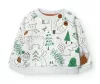 Boboli Pulóver #9 hó #74cm #Print grey #129147-9450