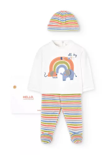 Boboli Együttes 3 részes #0 hó #50cm #Off White #139137-1111