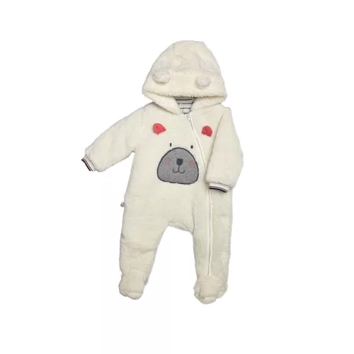 Boboli Overál wellsoft 6 hó 68cm Off White #149004-1111