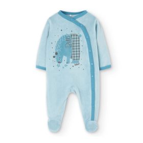   Boboli Rugi plüss hosszú ujjú #1 hó #56cm #Aquamarine #109178-2597