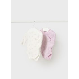   Mayoral Hosszú ujjú pamut Body #2db #4-6hó #70cm #Violet #2733