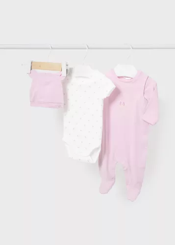 Mayoral 3 részes együttes #1-2 hó #60cm #Rosa baby #1723 2024