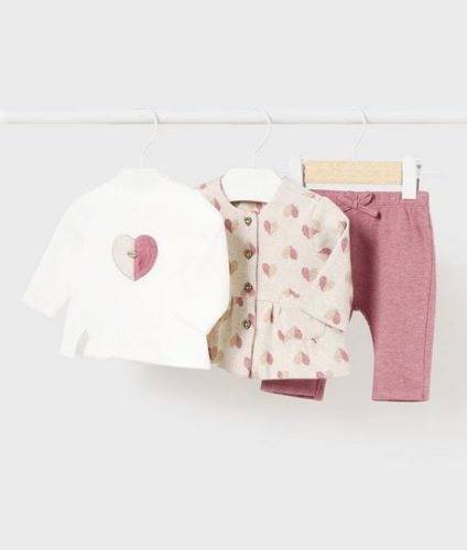 Mayoral 3 részes együttes #12 hó #80cm #Mid rose vig #2785 2024