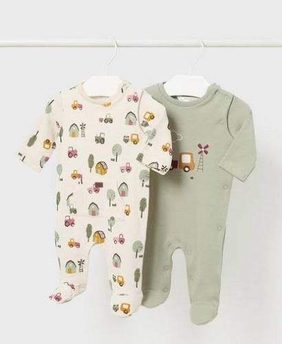 Mayoral Rugi pamut Hosszú ujjú 2db #4-6 hó #70cm #Musgo #2796 2024