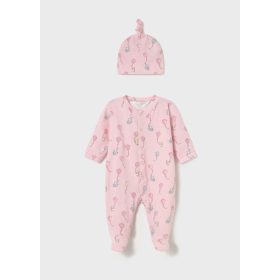 Mayoral Rugi sapkával 4-6 hó 70cm Rosa baby #1706 2025