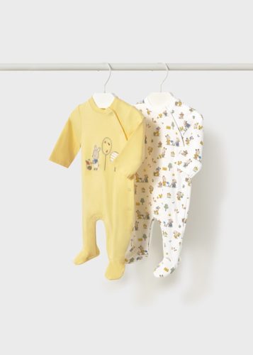 Mayoral Rugi pamut hosszúujjú 2db 1-2 hó 60cm Sunny #1709 2025