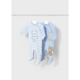   Mayoral Rugi pamut hosszúujjú 2db 6-9 hó 75cm Cielo #1709 2025