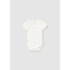  Mayoral pamut rövidujjú body 1-2 hó 60cm natur-ice #2711 2025