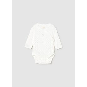   Mayoral Body pamut hosszúujjú 12 hó 80cm Crdo-neutr #2712 2025