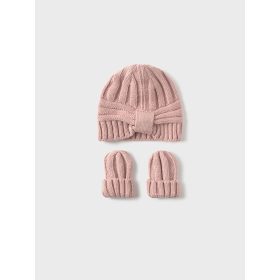 Mayoral sapka és kesztyű 9930 #0 hó Peach
