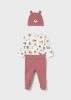 Mayoral 3 részes együttes #4-6 hó #70cm #Terracotta #1504