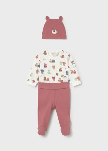 Mayoral 3 részes együttes #4-6 hó #70cm #Terracotta #1504