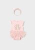 Mayoral Body tütü fejpánttal 2-4 hó #65cm #Baby Rose #1729