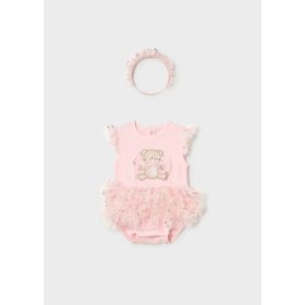   Mayoral Body tütü fejpánttal 2-4 hó #65cm #Baby Rose #1729