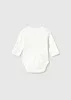 Mayoral Body pamut hosszúujjú #1-2 hó 60cm #Natur-Sky #2702 2026