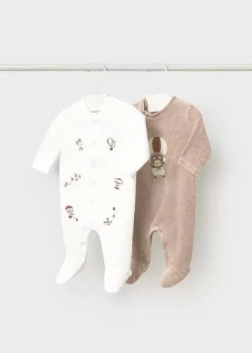 Mayoral Rugi 2 db-os szett #0-1 hó #55cm #Mocha #2763 2026