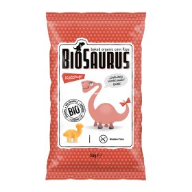 Biopont Kukoricás snack ketchupos -BioSaurus Babe- BIO 50 g