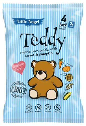 Biopont Kukoricás snack #4x15g #Teddy