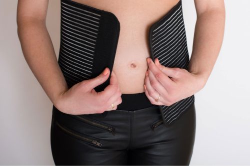 BeautyMommy Hasleszorító pánt Original #fekete M