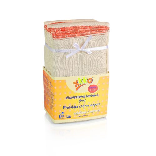 Xkko Pelenkabetét prefolded #Natúr #12-18hó #6db #CTNPRF007