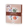 Xkko Bambusz Textilpelenka 70x70 #Digi - Watercolour Polka Dots #3db #BMB070048