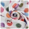 Xkko Bambusz Textilpelenka 70x70 #Digi - Watercolour Polka Dots #3db #BMB070048