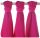 Xkko Bambusz Textilpelenka 70x70 #Magenta 3db #BMB070005