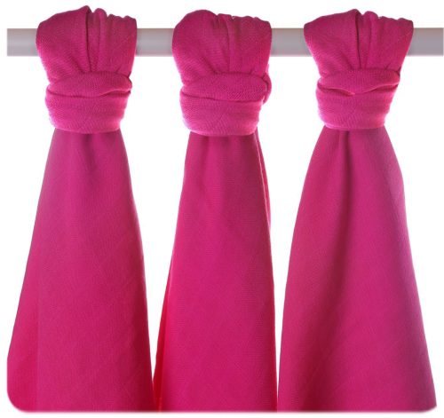 Xkko Bambusz Textilpelenka 70x70 #Magenta 3db #BMB070005