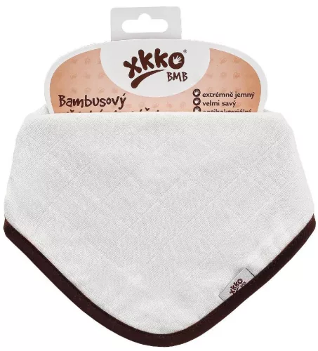 Xkko Bambusz Nyálkendő patentos #Natúr #BMBBND004