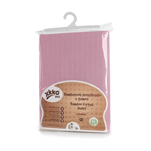Xkko BMB Lepedő #120x60 #Baby Pink