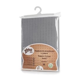 Xkko BMB Lepedő #120x60 #Baby Grey