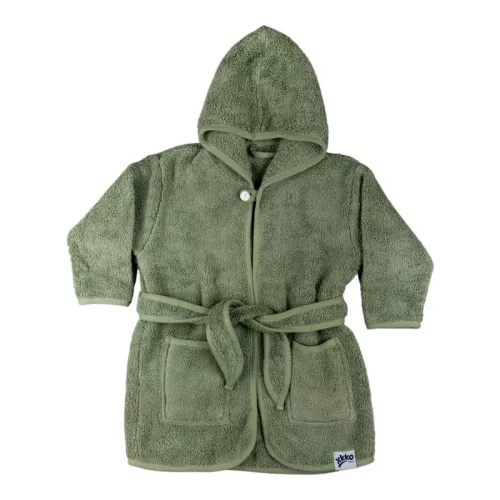 Xkko Fürdőköntös #6-12 hó #Granite Green #ORGBR1001