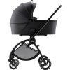 Britax Römer Rio Essential STYLE Szett Carbon Black (Rio babakocsi + mózeskosár) + ajándék Baby-Safe Core hordozó és bázis
