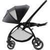 Britax Römer Rio Essential STYLE Szett Carbon Black (Rio babakocsi + mózeskosár) + ajándék Baby-Safe Core hordozó és bázis