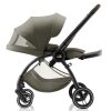 Britax Römer Rio Essential LUX Szett Urban Olive (Rio babakocsi + mózeskosár) + ajándék Baby-Safe Core hordozó és bázis